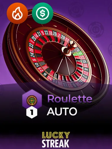 Auto Roulette 1 live table by Lucky Streak — Crown Dragon Train