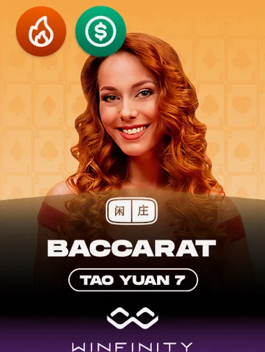 Tao Yuan Baccarat 7 live table by Winfinity — Crown Dragon Train